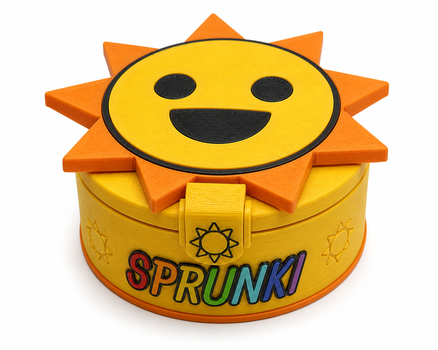 节奏盒子Sprunki 太阳公公 Mr. Вдохновение креативного дизайна 3D-печати