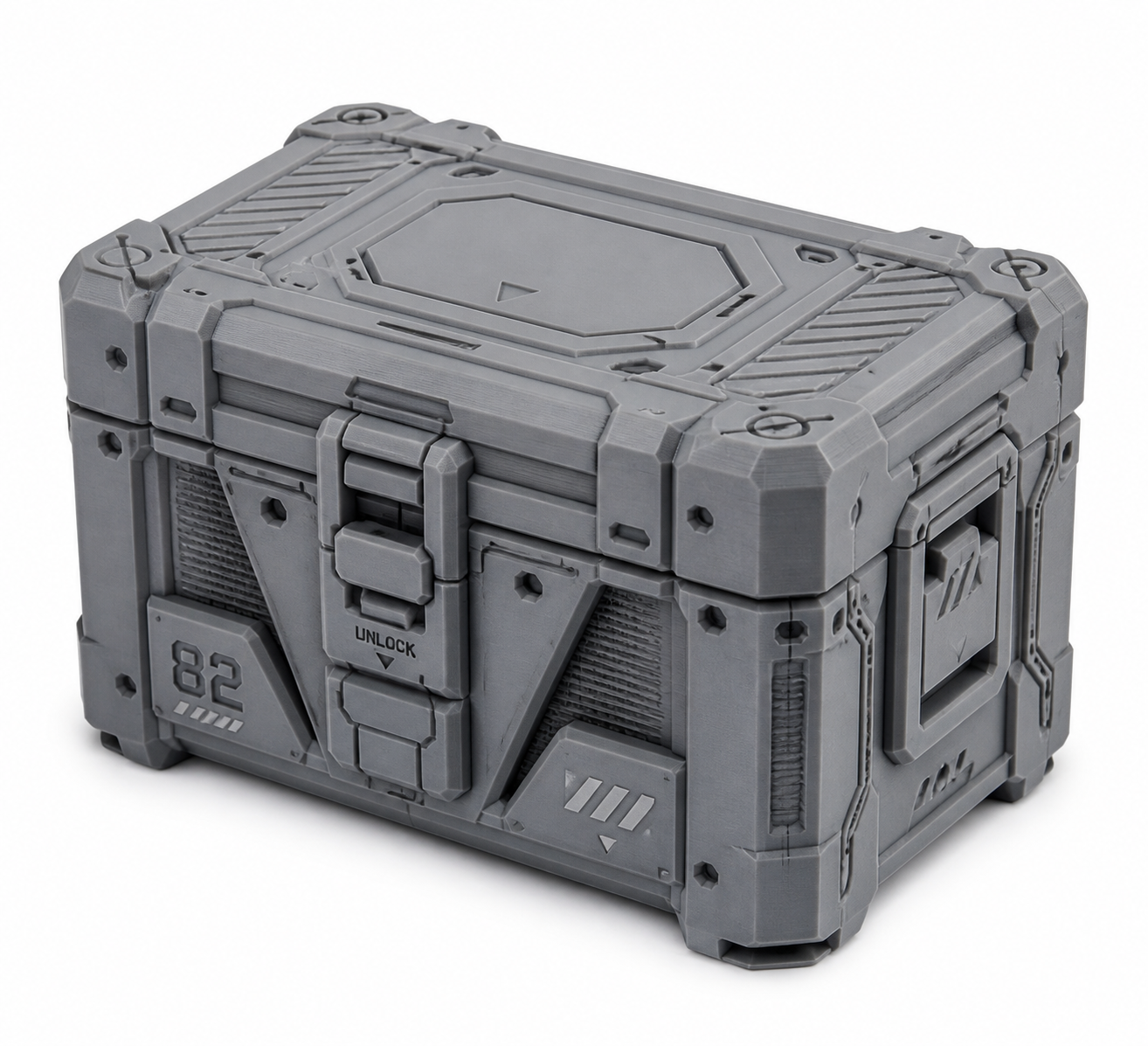 Futuristic Storage B Inspirasi desain kreatif cetak 3D