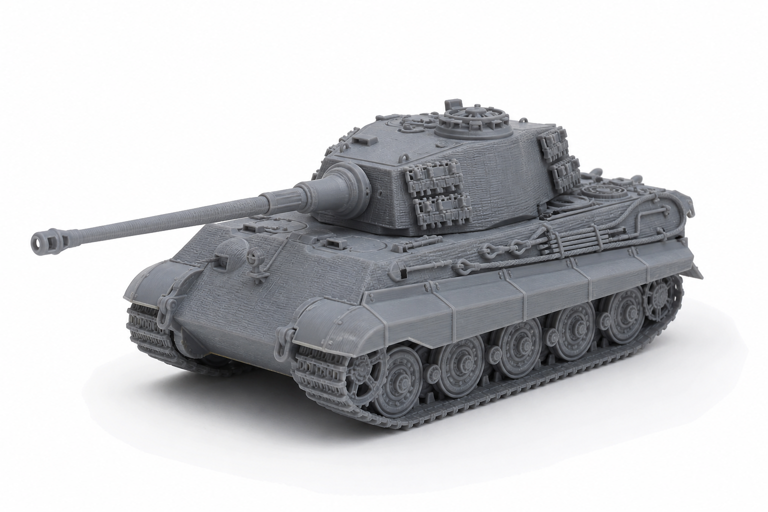 Panzer VI Tiger II - แรงบันดาลใจการออกแบบสร้างสรรค์พิมพ์ 3D