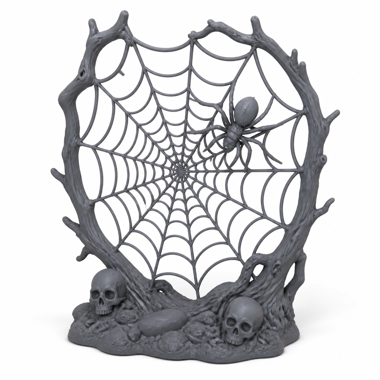 Spider Web Halloween Lamp3D打印创意设计灵感