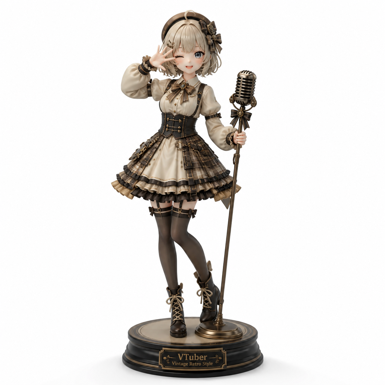 VTuber-古石碧珠 3D प्रिंटिंग रचनात्मक डिज़ाइन प्रेरणा