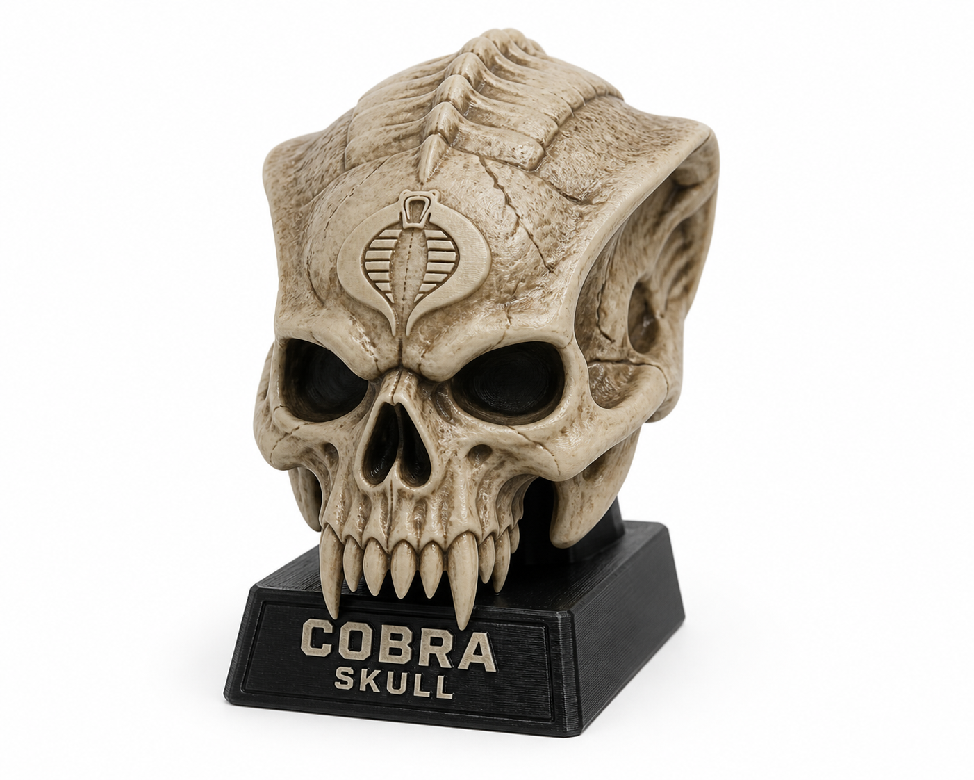 Cobra Skull Replica  3D-print creatieve ontwerp inspiratie