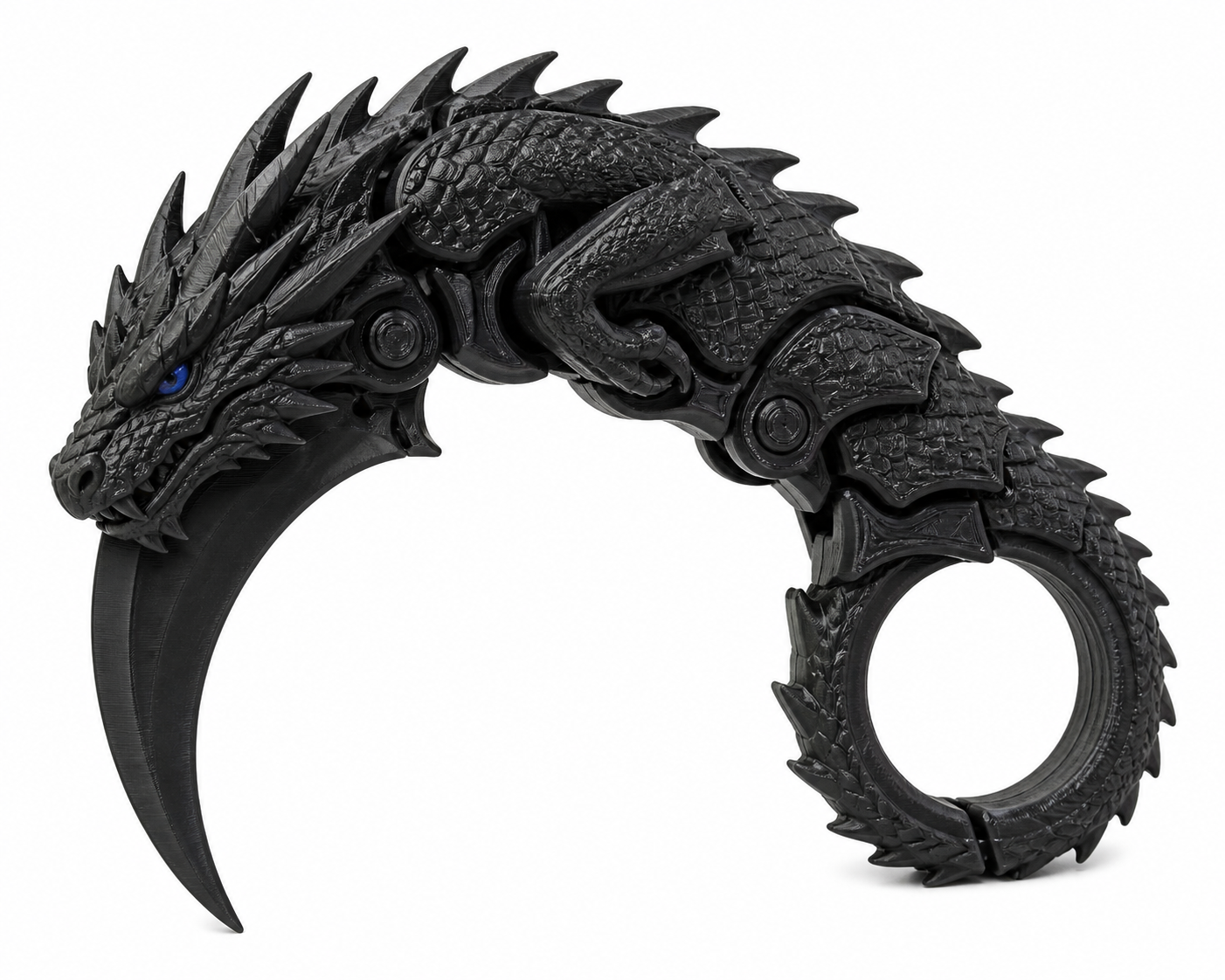 Retractable Karambit Inspirasi reka bentuk kreatif cetakan 3D