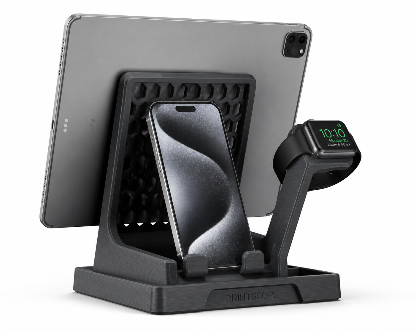 手机 iPad 支架，打印时不需要加支撑 Cảm hứng thiết kế sáng tạo in 3D