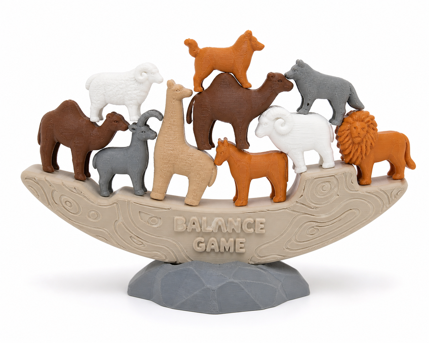 Balance Game Inspirasi reka bentuk kreatif cetakan 3D