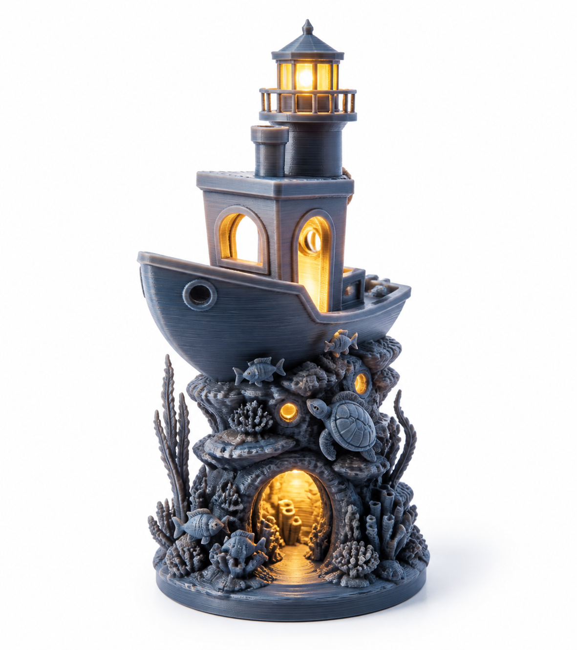 灯塔和Benchy3D打印创意设计灵感
