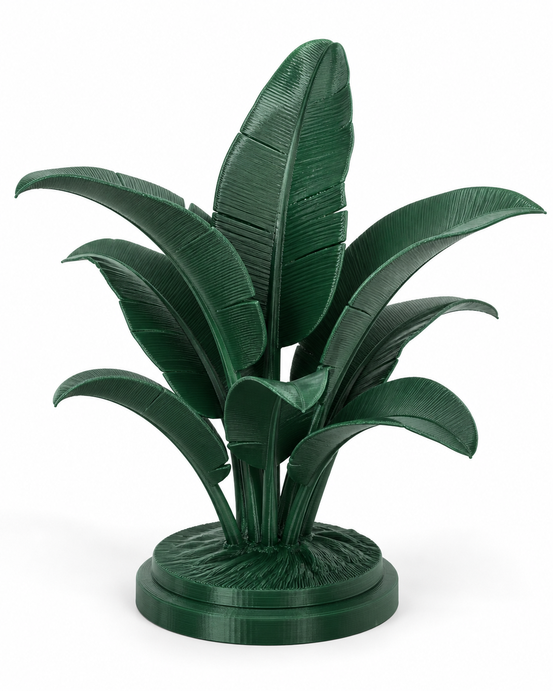 芭蕉叶可打印 Inspirasi reka bentuk kreatif cetakan 3D
