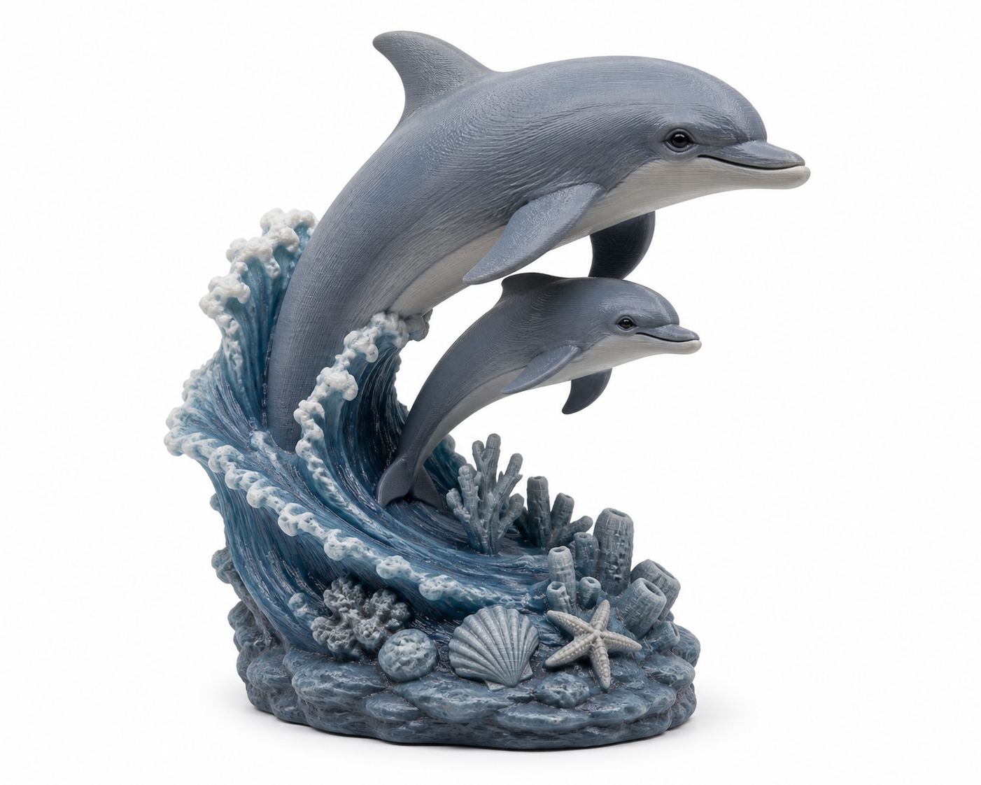 Dolphin Decor Figuri 3Dプリンティングクリエイティブデザインインスピレーション