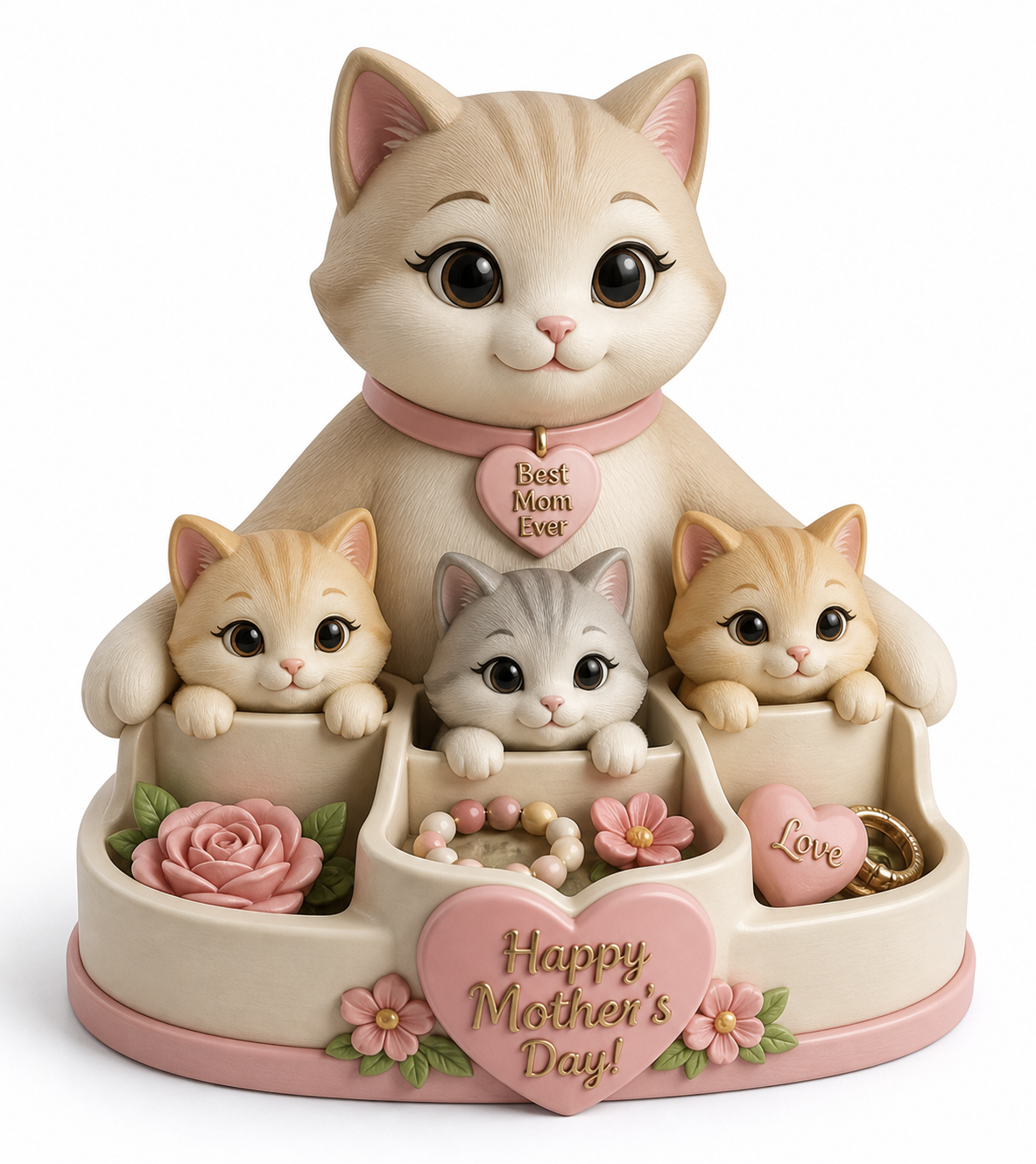 《母亲节礼物》-解压电脑猫猫-可按压，带 3D Printing Creative Design Inspiration