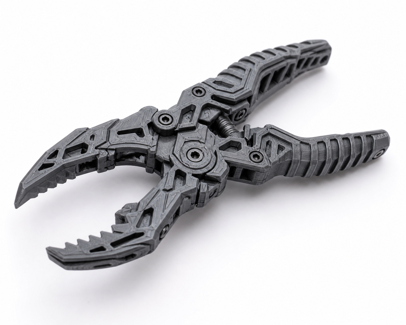 手持夹子predator-action- Inspirasi desain kreatif cetak 3D