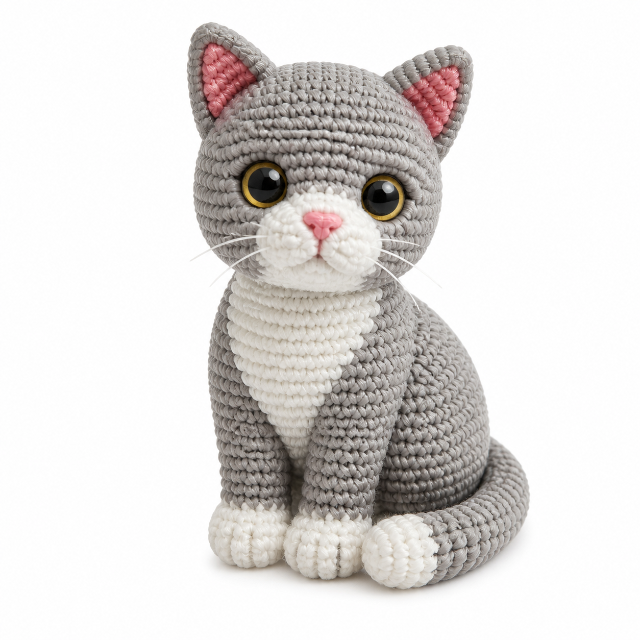针织猫钥匙扣 Inspiração de design criativo impressão 3D