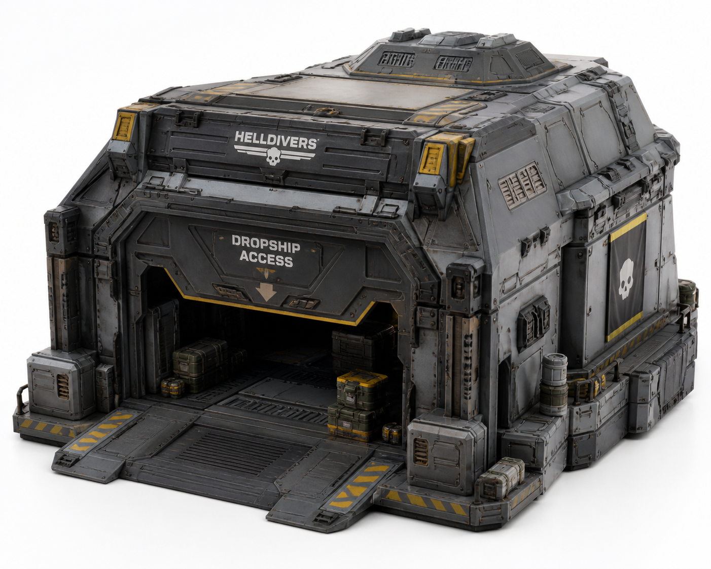 绝地潜兵2登陆仓模型 Вдохновение креативного дизайна 3D-печати