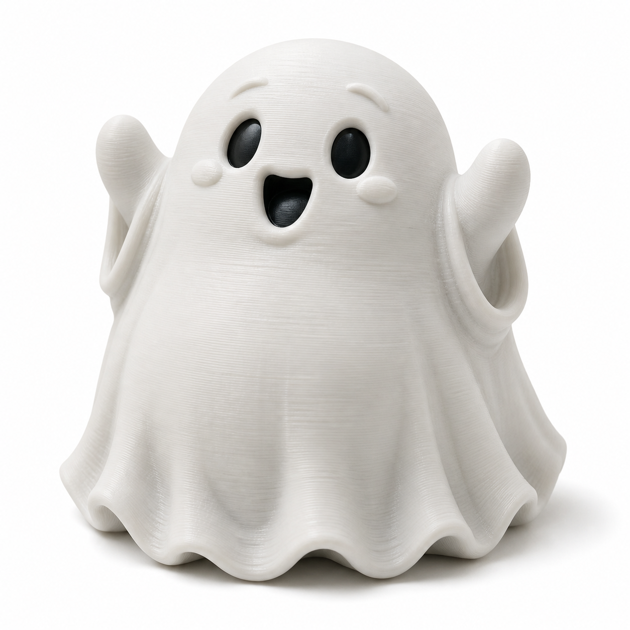 Chubby Ghost 3D-Druck kreative Design-Inspiration