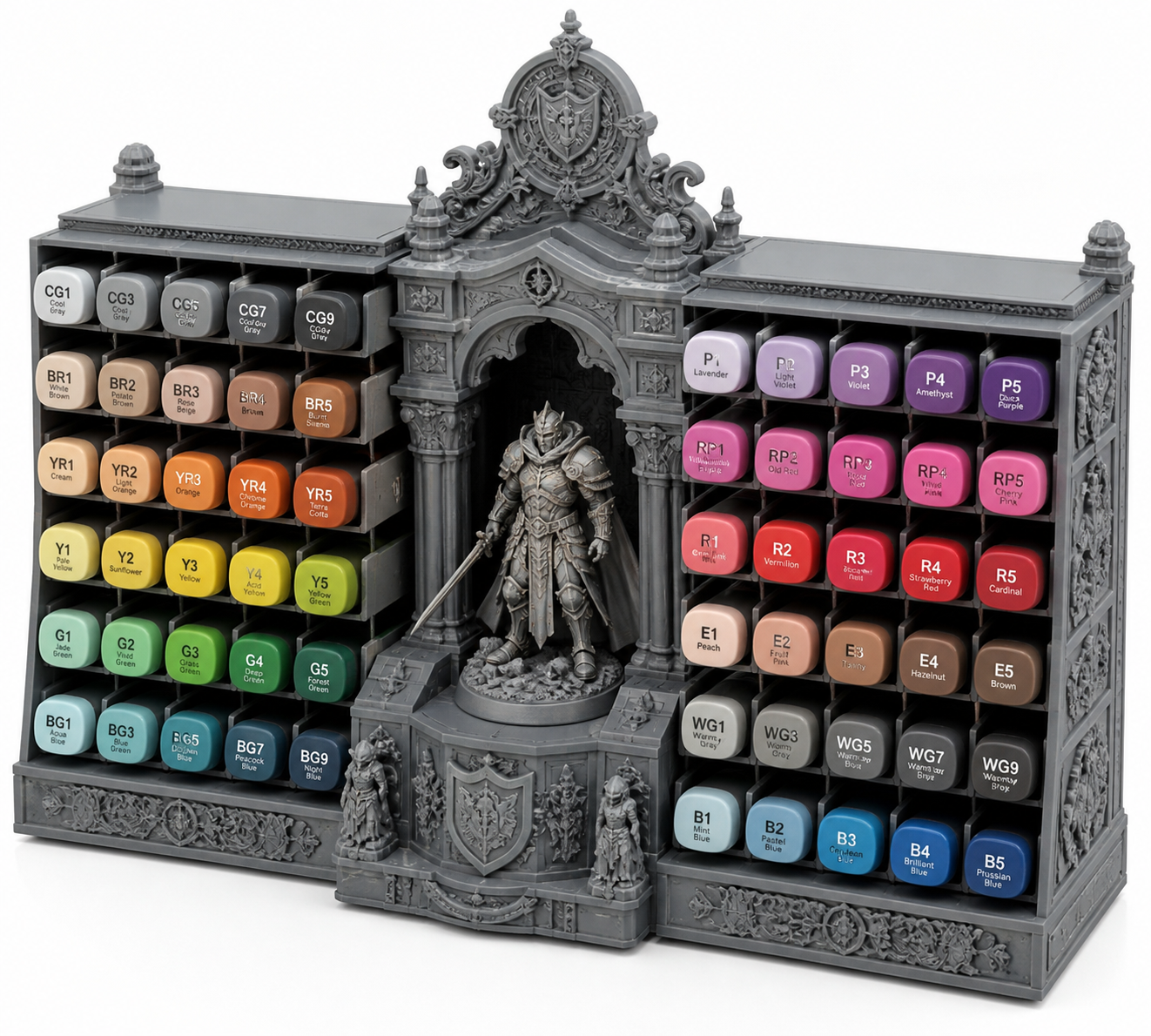 80 Marker Holder إلهام التصميم الإبداعي للطباعة ثلاثية الأبعاد