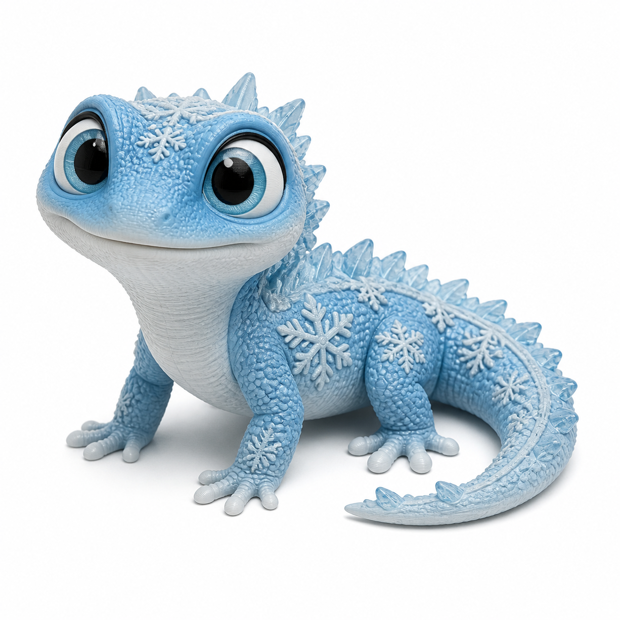 Cute lizard Frozen 2 إلهام التصميم الإبداعي للطباعة ثلاثية الأبعاد