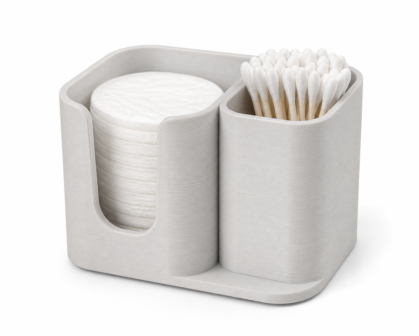 Holder for cotton pads and swabs in the bathroom Cảm hứng thiết kế sáng tạo cho in 3D