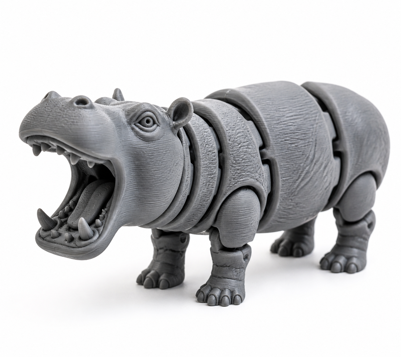 Articulated Hippo (P Cảm hứng thiết kế sáng tạo in 3D