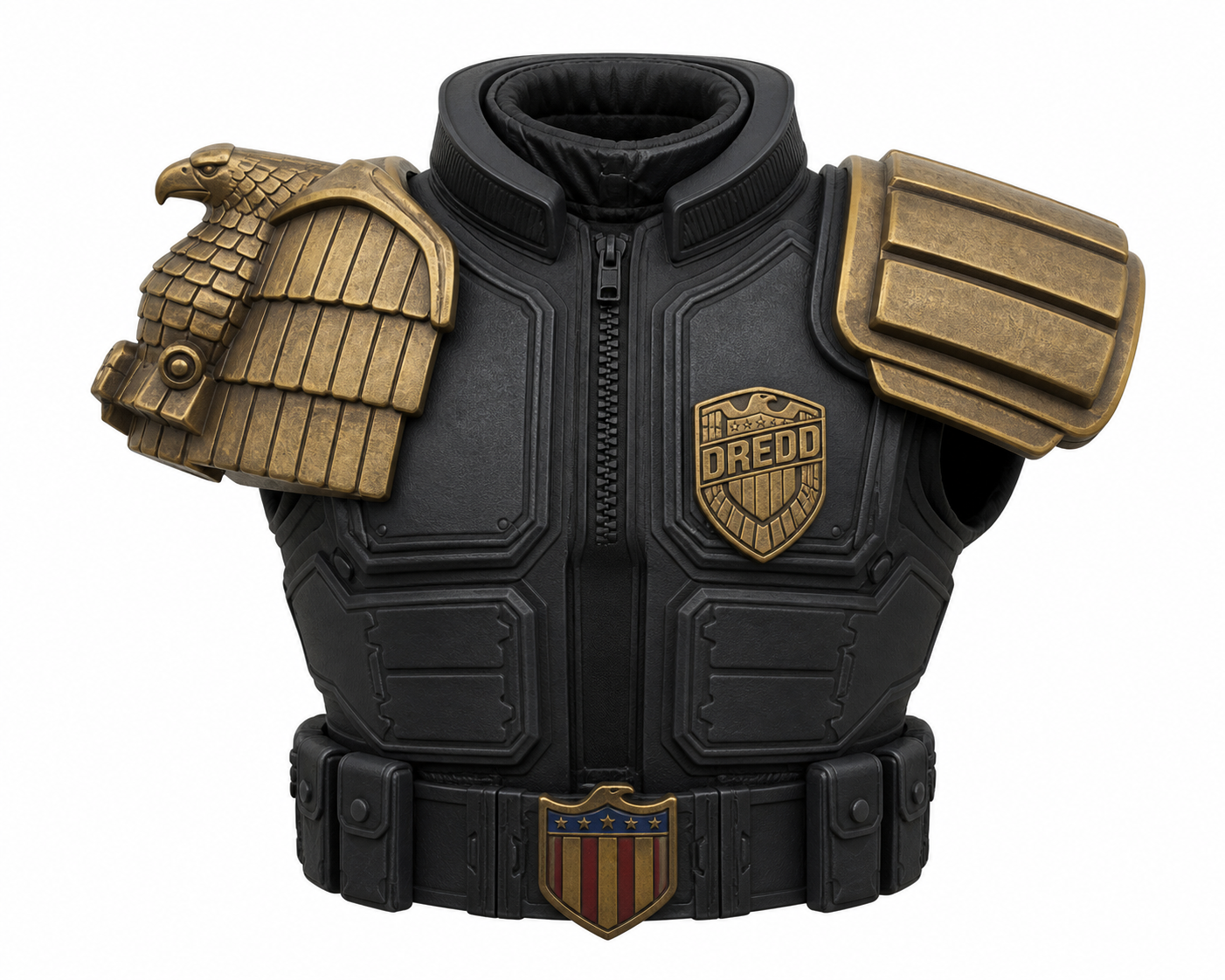 Judge Dredd Chest Ba Inspiration de design créatif impression 3D