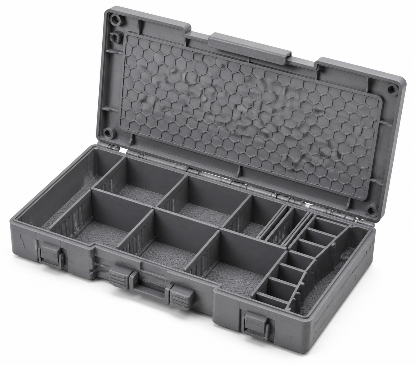 卷帘门收纳箱Storage box可叠加 3D Printing Creative Design Inspiration