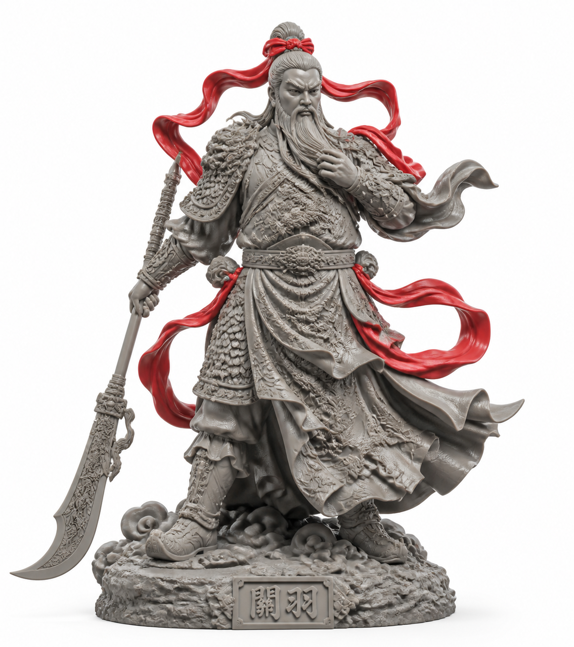 哪吒（持尖枪踩烽火轮立在莲花台） Inspiración de diseño creativo impresión 3D