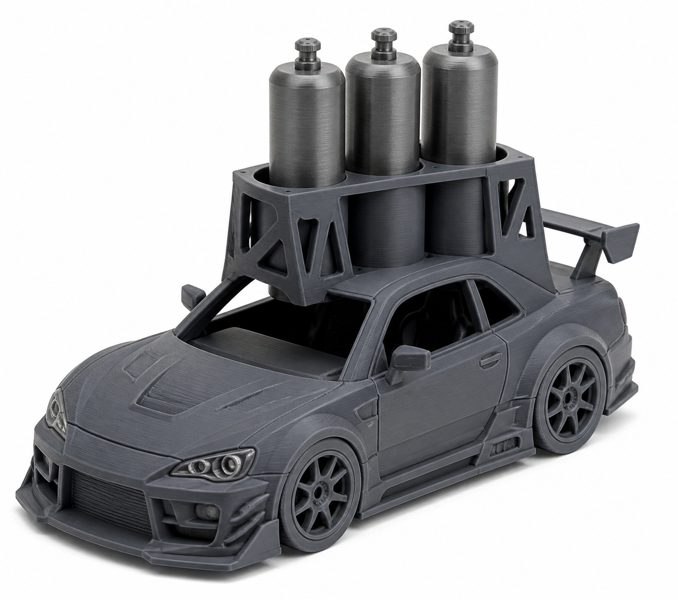 拼装工程车-吊车 Inspiration de design créatif impression 3D