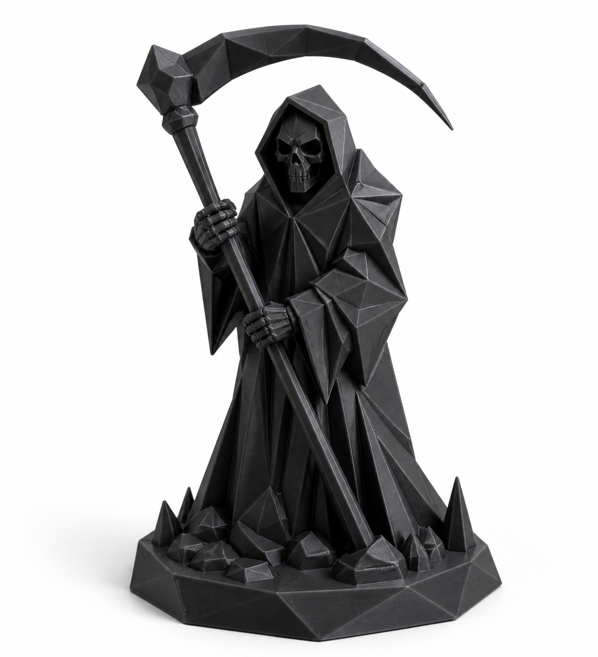 Geometric Grim Reape Inspirasi reka bentuk kreatif cetakan 3D