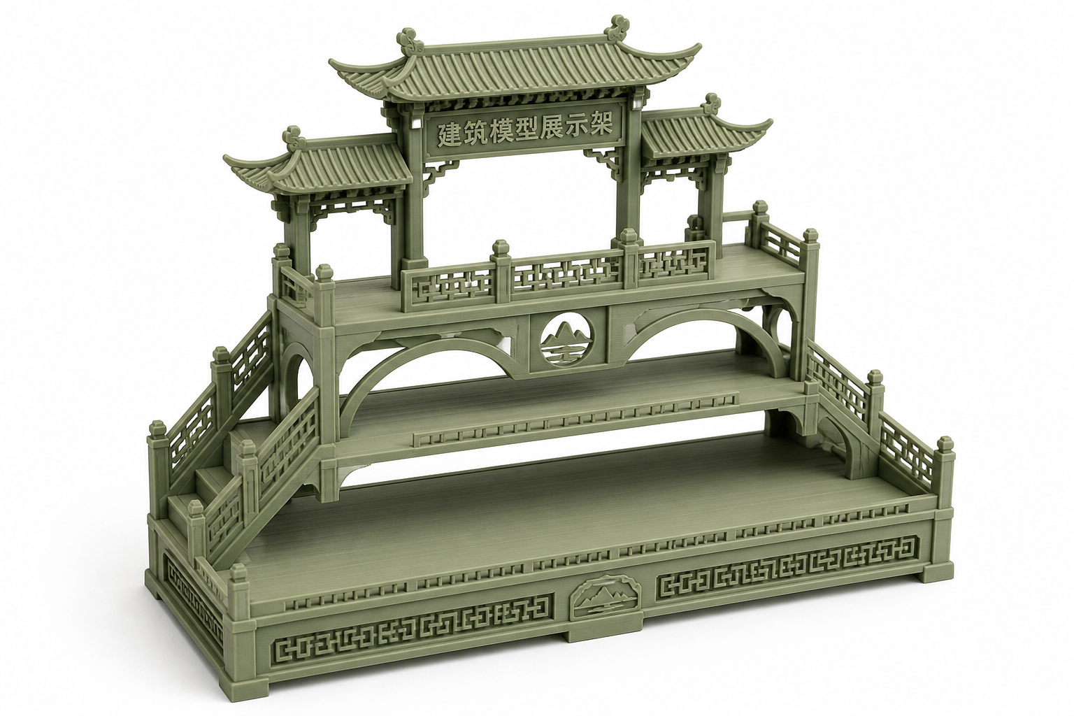 高山大湖小庭院 Inspiration de design créatif impression 3D