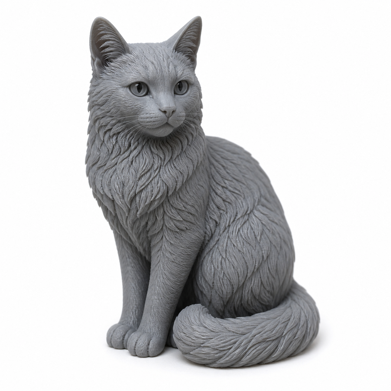 情侣挂件-小猫摸摸-01 3D Printing Creative Design Inspiration