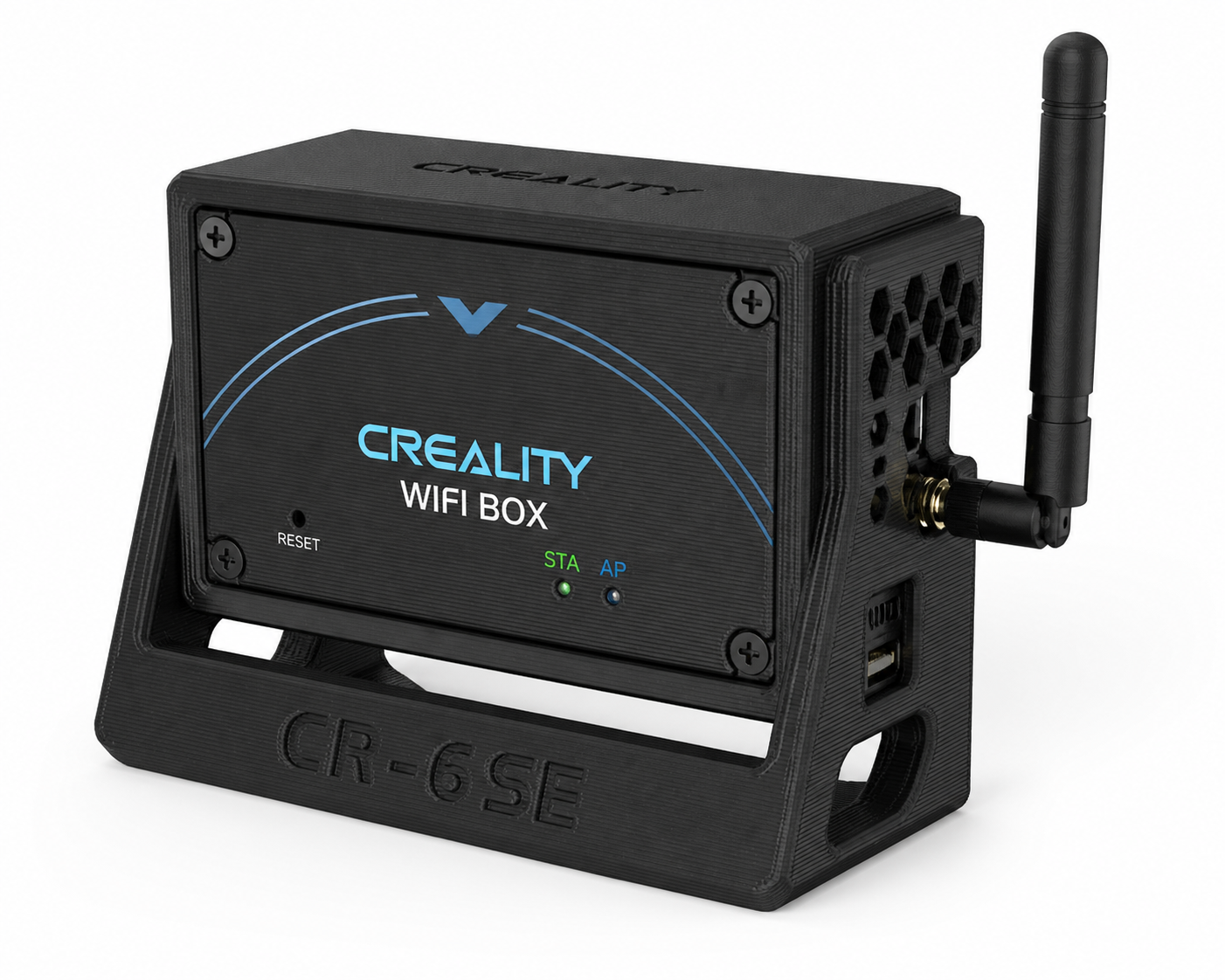 实用创想助手 WIFI盒子 支架 CR-6SE模型3D打印创意设计灵感