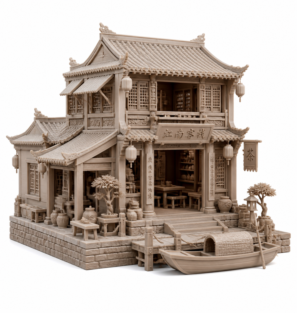 中国年之绳结 Вдохновение креативного дизайна 3D-печати