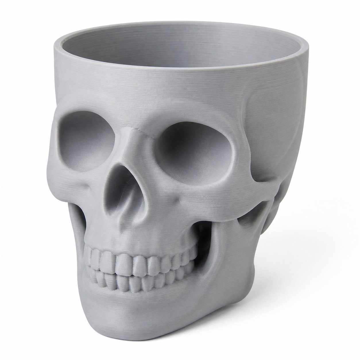 Skull Shaper PotPlanter Cover 3D प्रिंटिंग के लिए रचनात्मक डिजाइन प्रेरणा