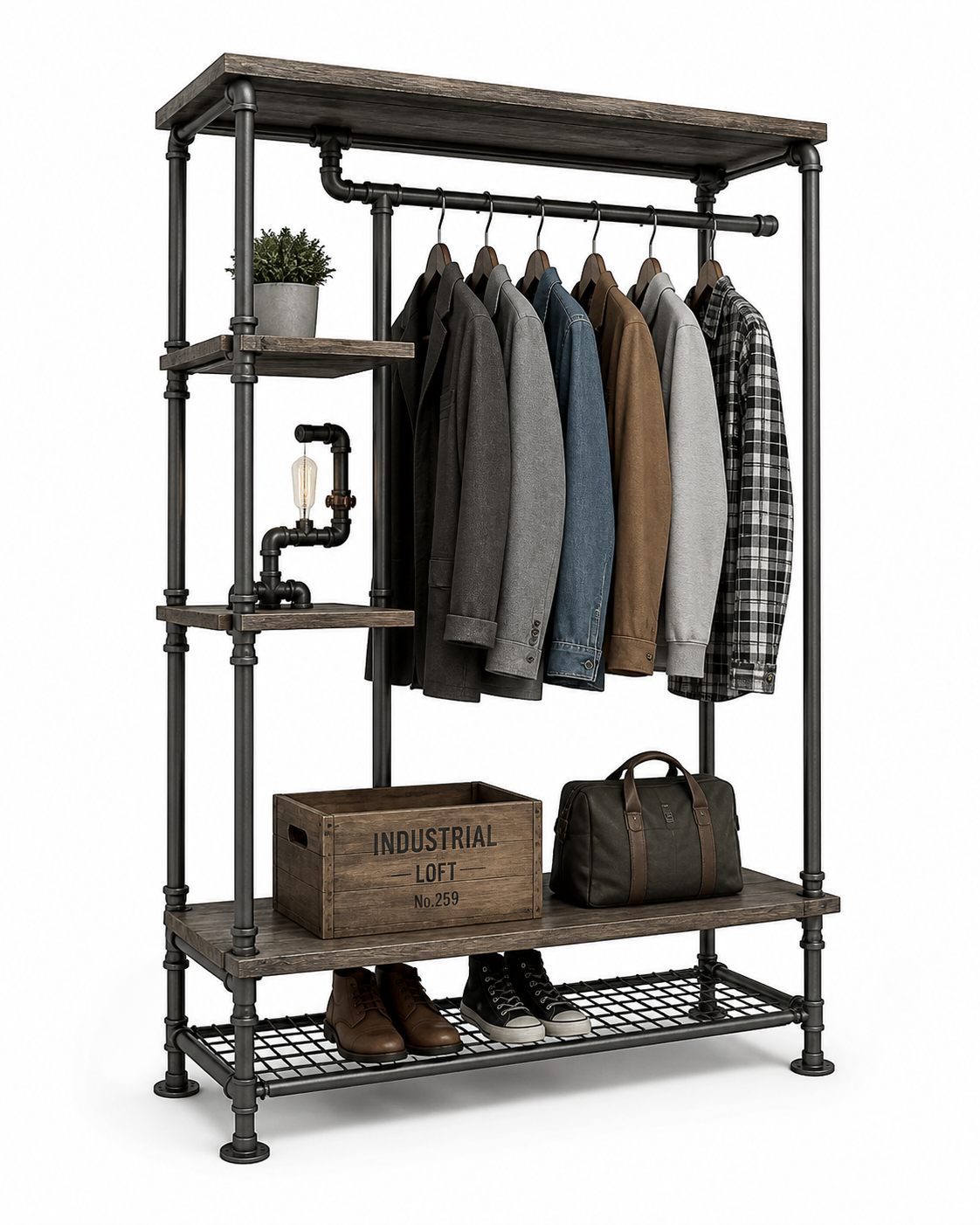 OPEN CLOTH HANGING U 3D प्रिंटिंग रचनात्मक डिज़ाइन प्रेरणा