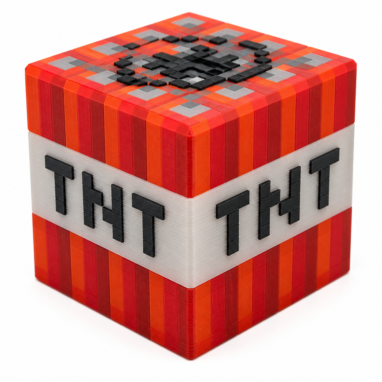 minecraft-TNT方块 3D-print creatieve ontwerp inspiratie