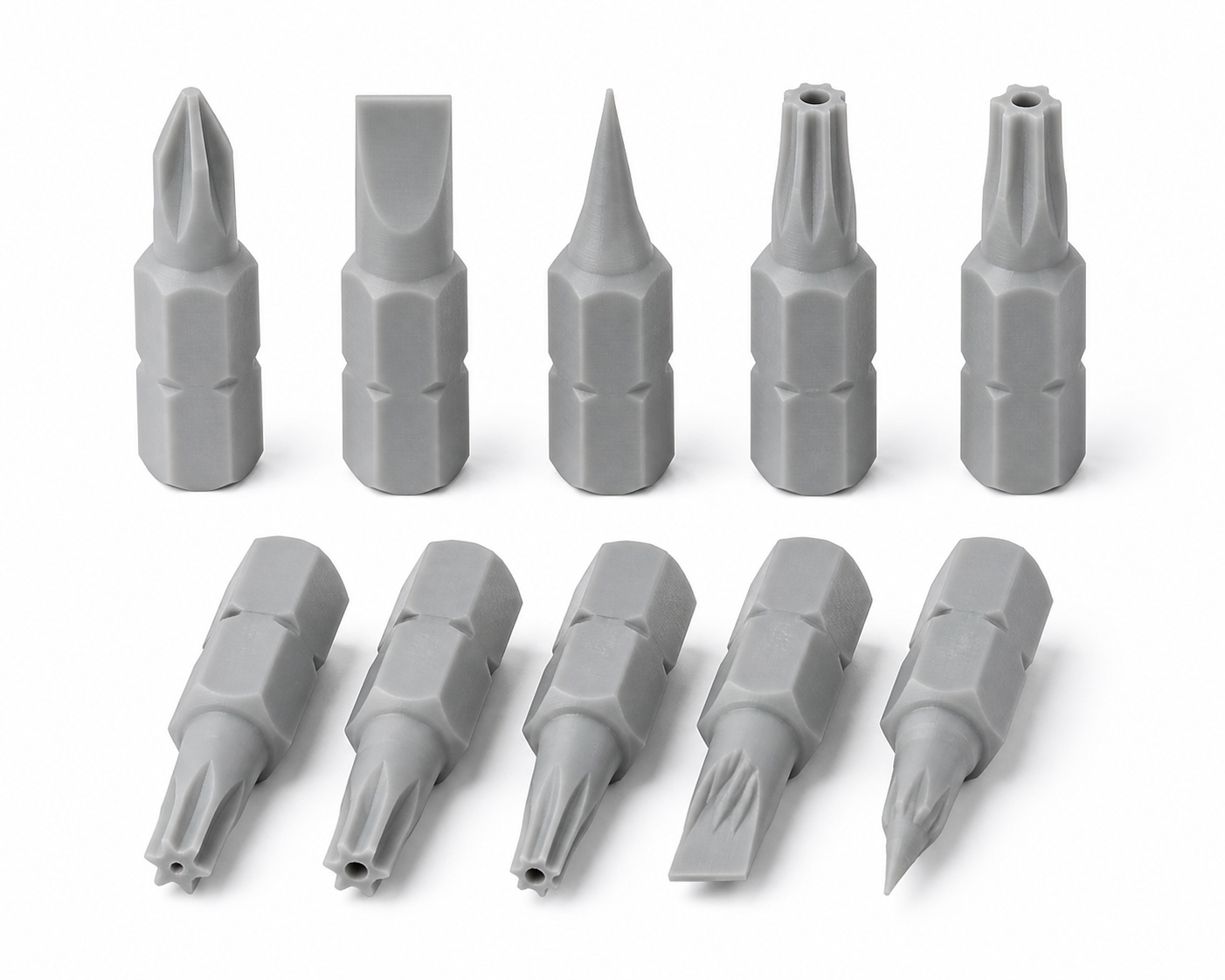 Bit Inserts for Orga 3D Printing Creative Design Inspiration