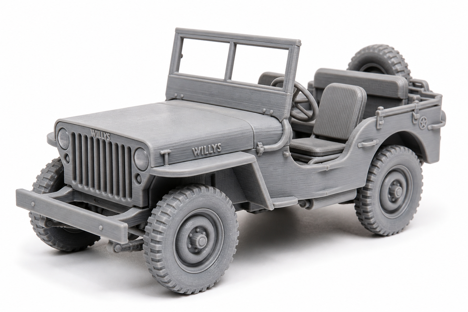 WILLYS JEEP original Inspiration de design créatif impression 3D