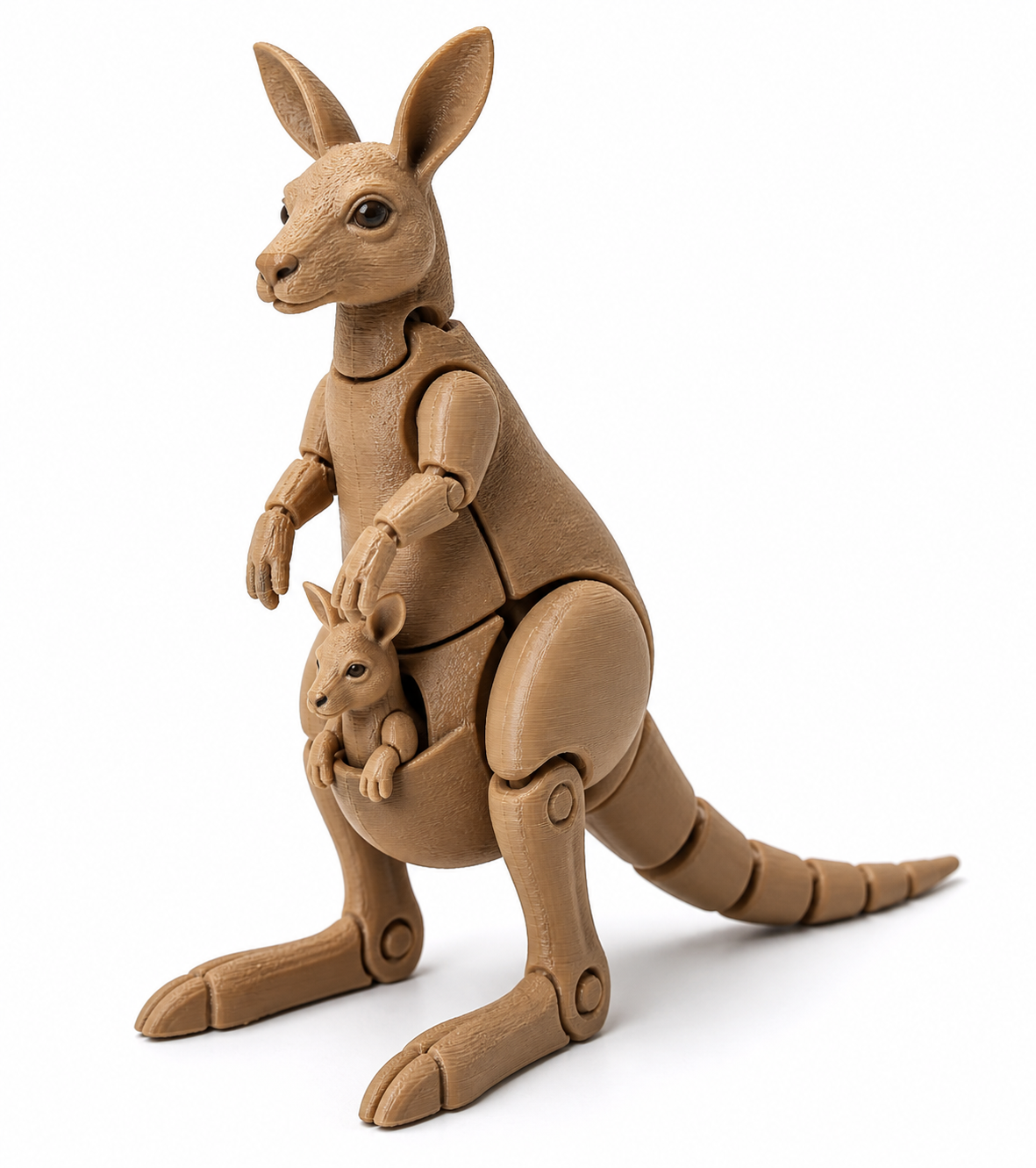 Articulated Kangaroo 3D-Druck kreative Design-Inspiration