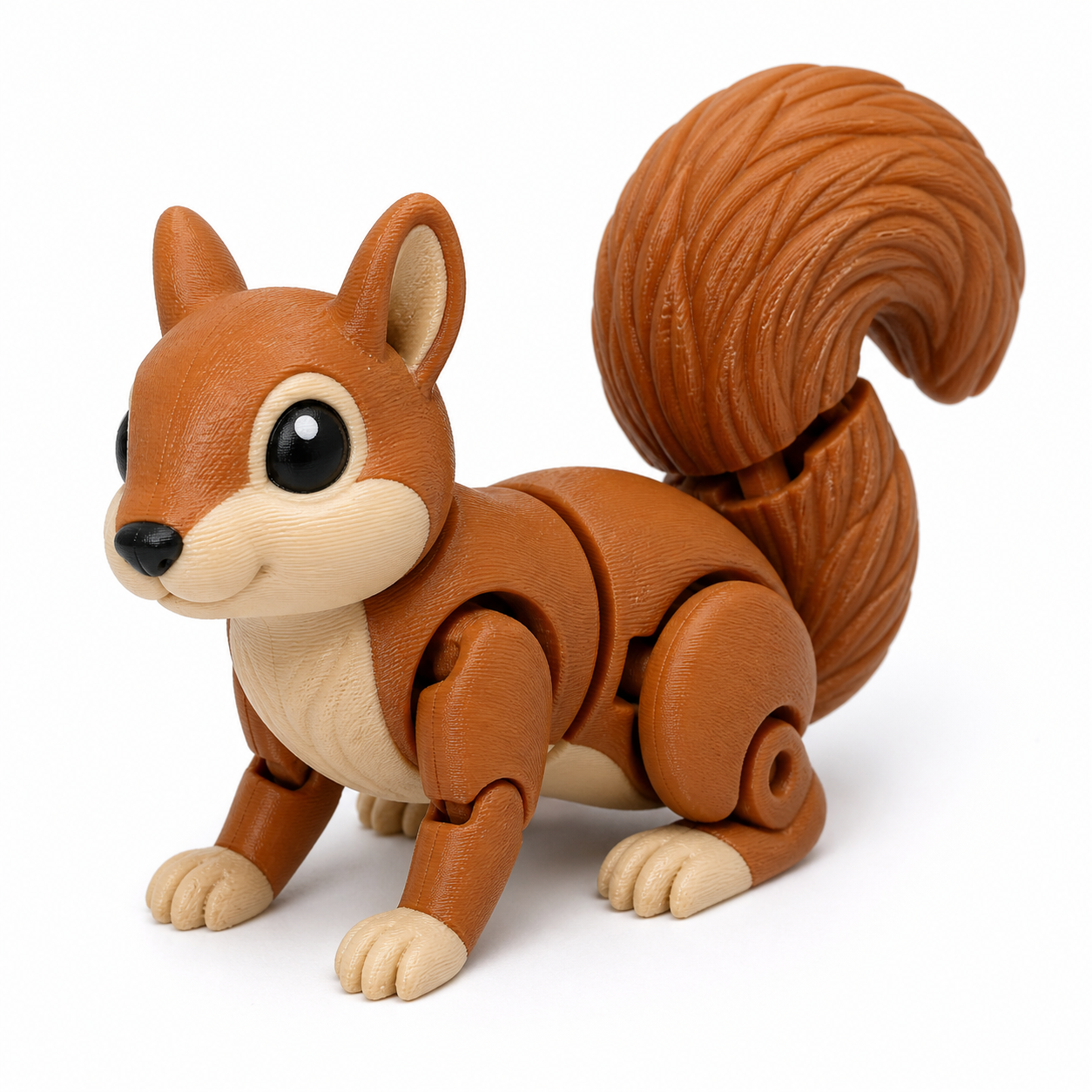 Articulated Cute Squ 3D Printing Creative Design Inspiration