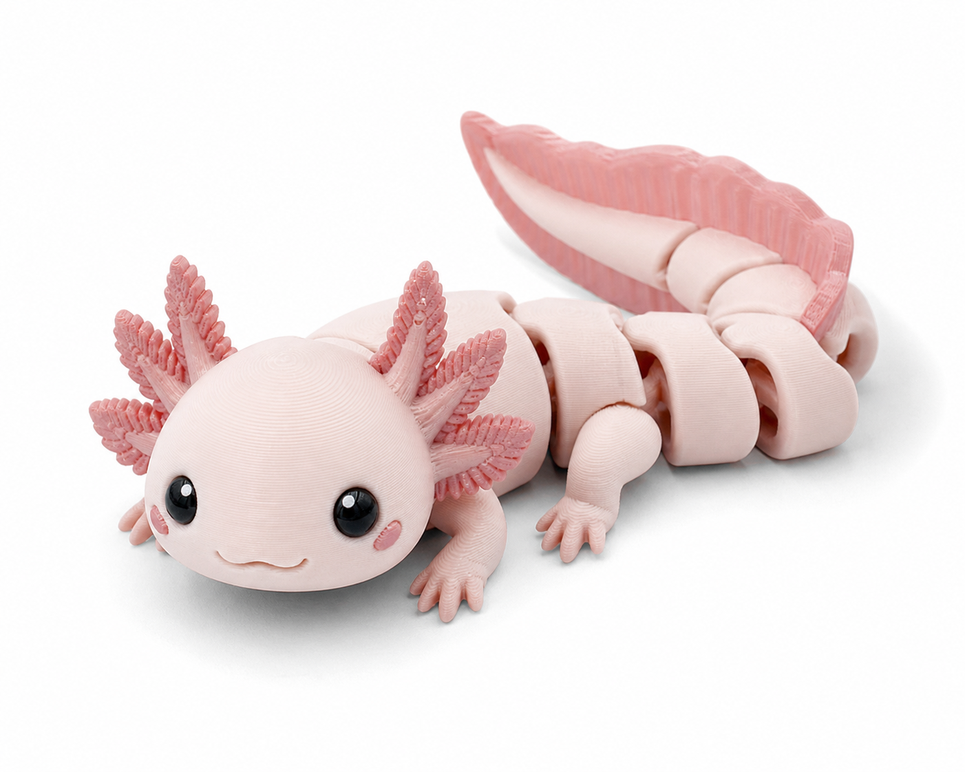 精美非常可爱的 Axolotl - 铰接式 - 无3D打印创意设计灵感
