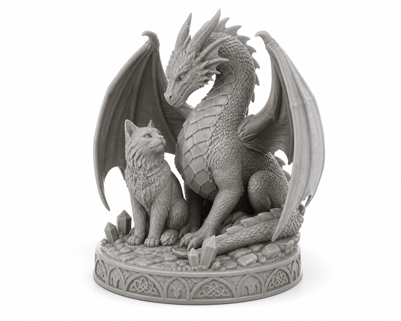 龙猫建筑摆件 Ispirazione di design creativo stampa 3D