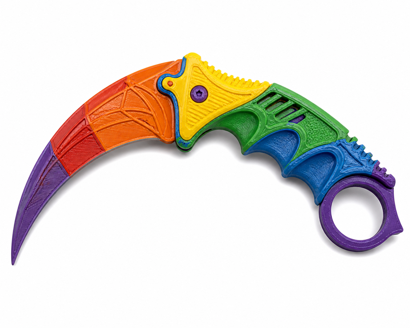 CS:爪子刀(Karambit Knif 3D Printing Creative Design Inspiration