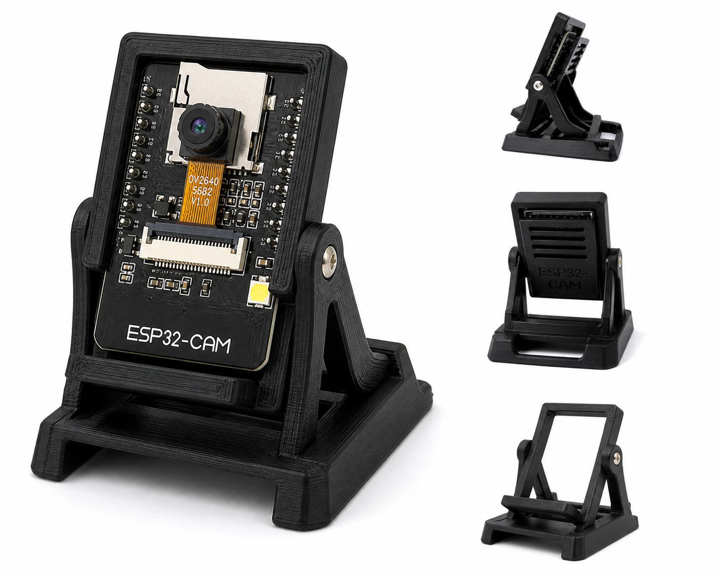 ESP32-CAM 外壳 3D प्रिंटिंग रचनात्मक डिज़ाइन प्रेरणा