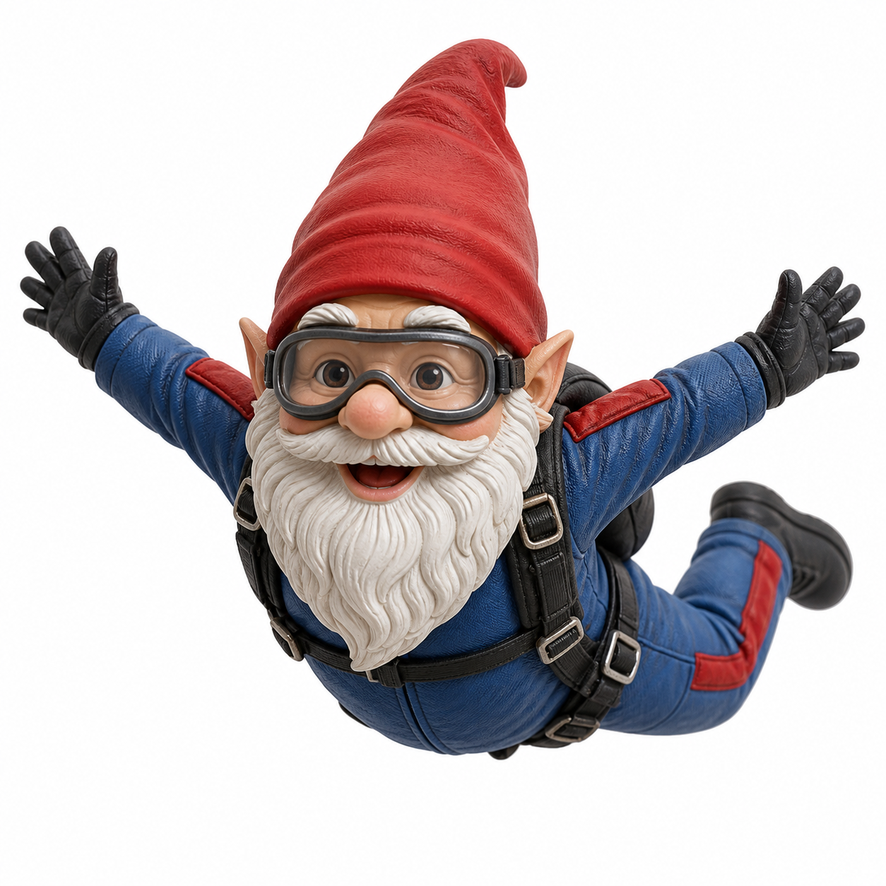 Skydiver Gnome 3D Printing Creative Design Inspiration