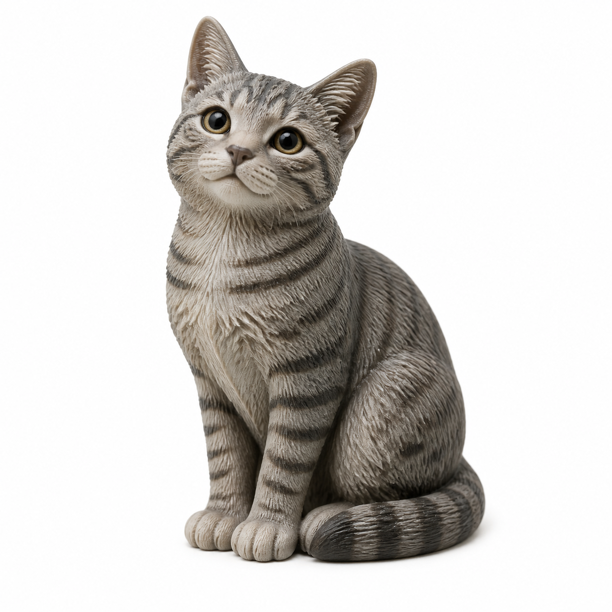 猫咪摆件 إلهام التصميم الإبداعي للطباعة ثلاثية الأبعاد