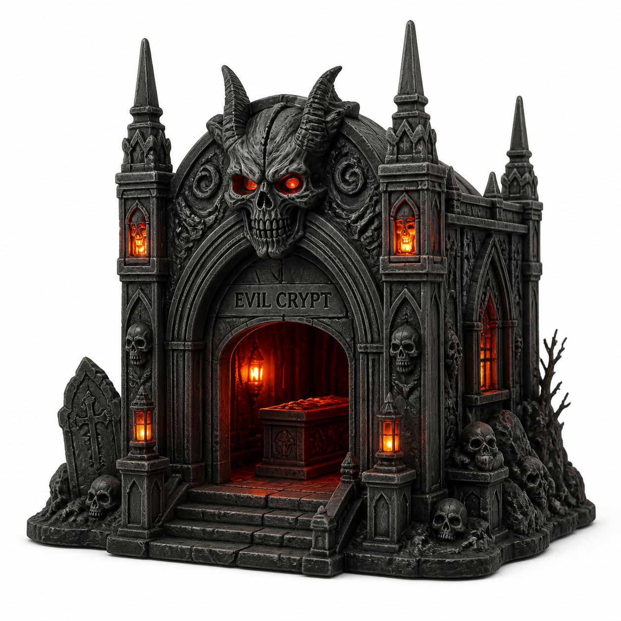 Evil Crypt – LED Lig 3D Printing Creative Design Inspiration