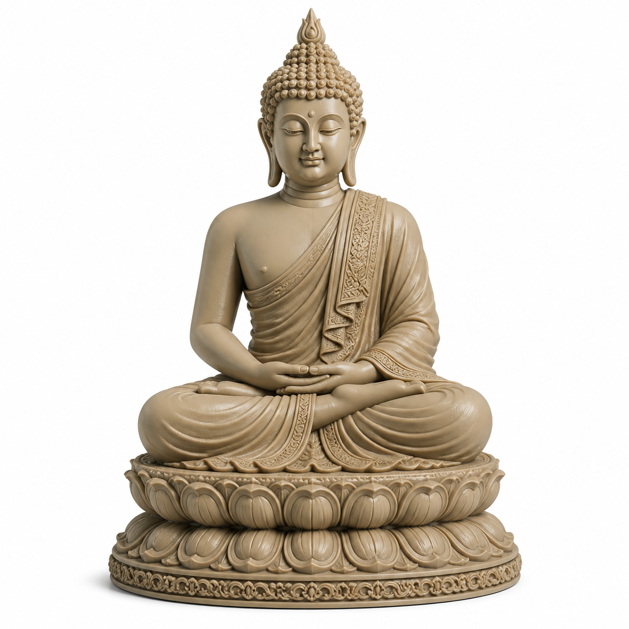 Meditating Buddha Inspiration de design créatif impression 3D