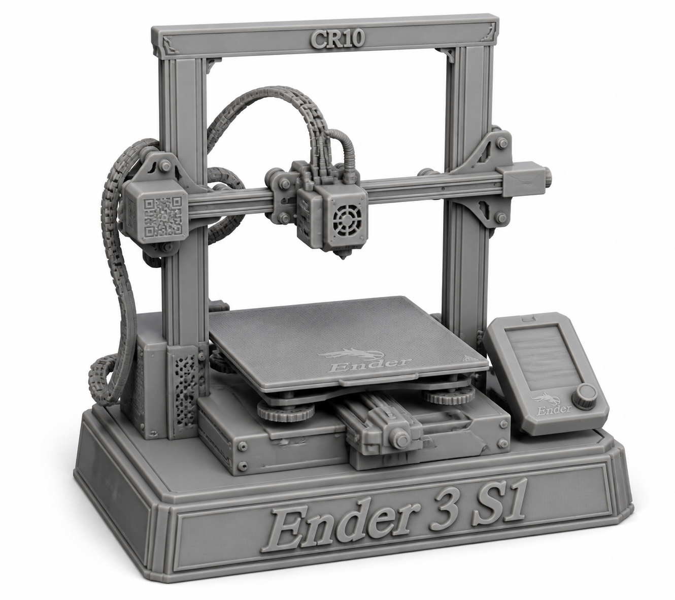 精灵挤出机太极阴阳轮,ender3s1, 3D Baskı Yaratıcı Tasarım İlhamı