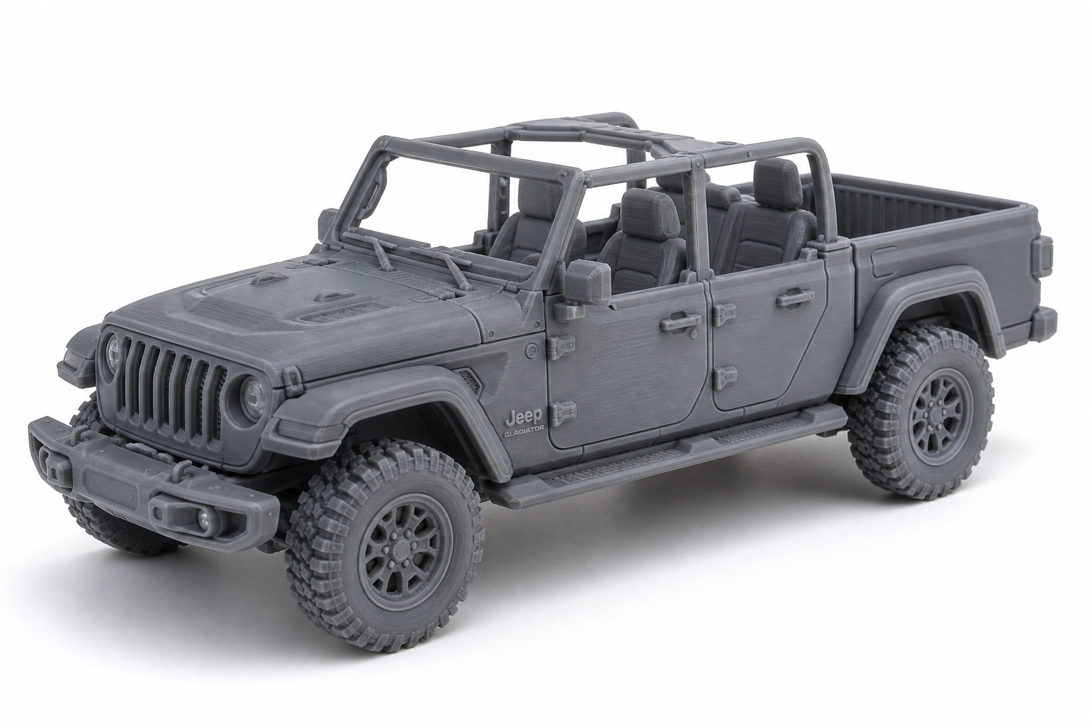 Open JEEP Gladiator  Ispirazione di design creativo stampa 3D