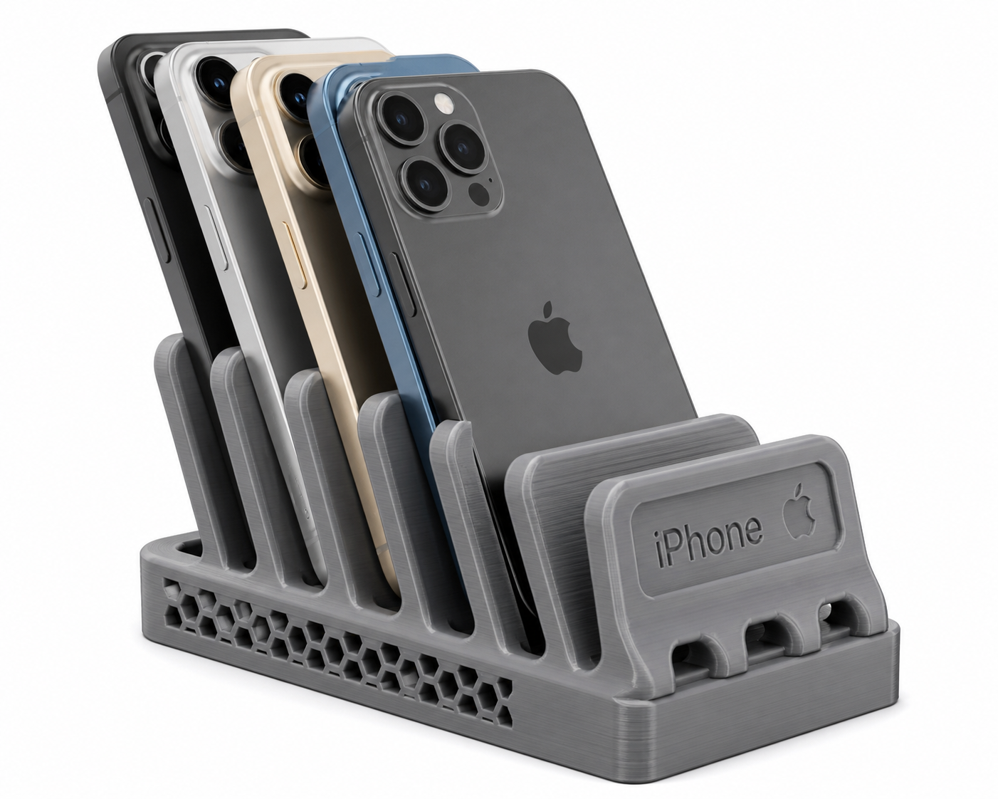 iphone无线充电桌面支架 3D Baskı Yaratıcı Tasarım İlhamı