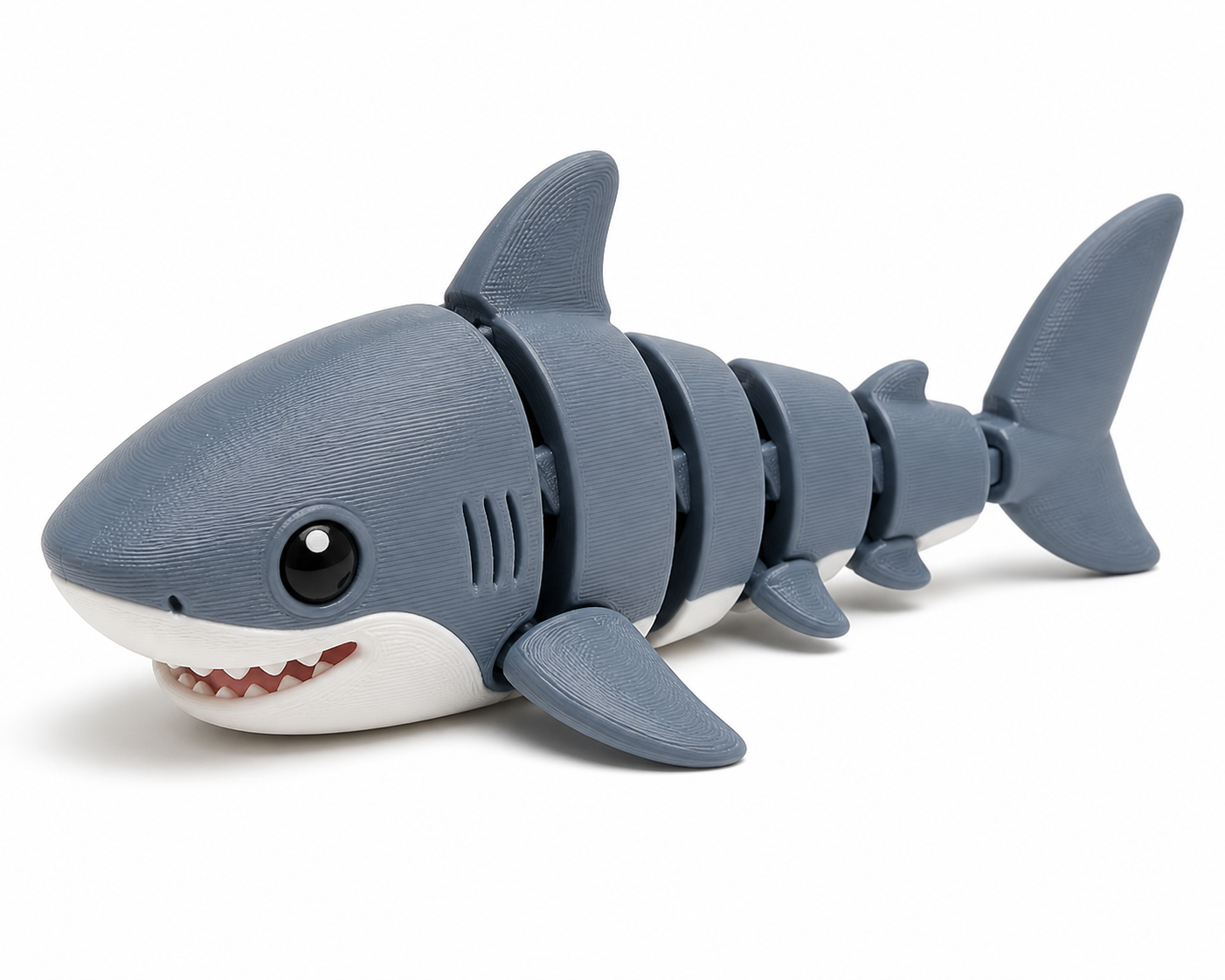 Articulated Cute Sha 3D-Druck kreative Design-Inspiration