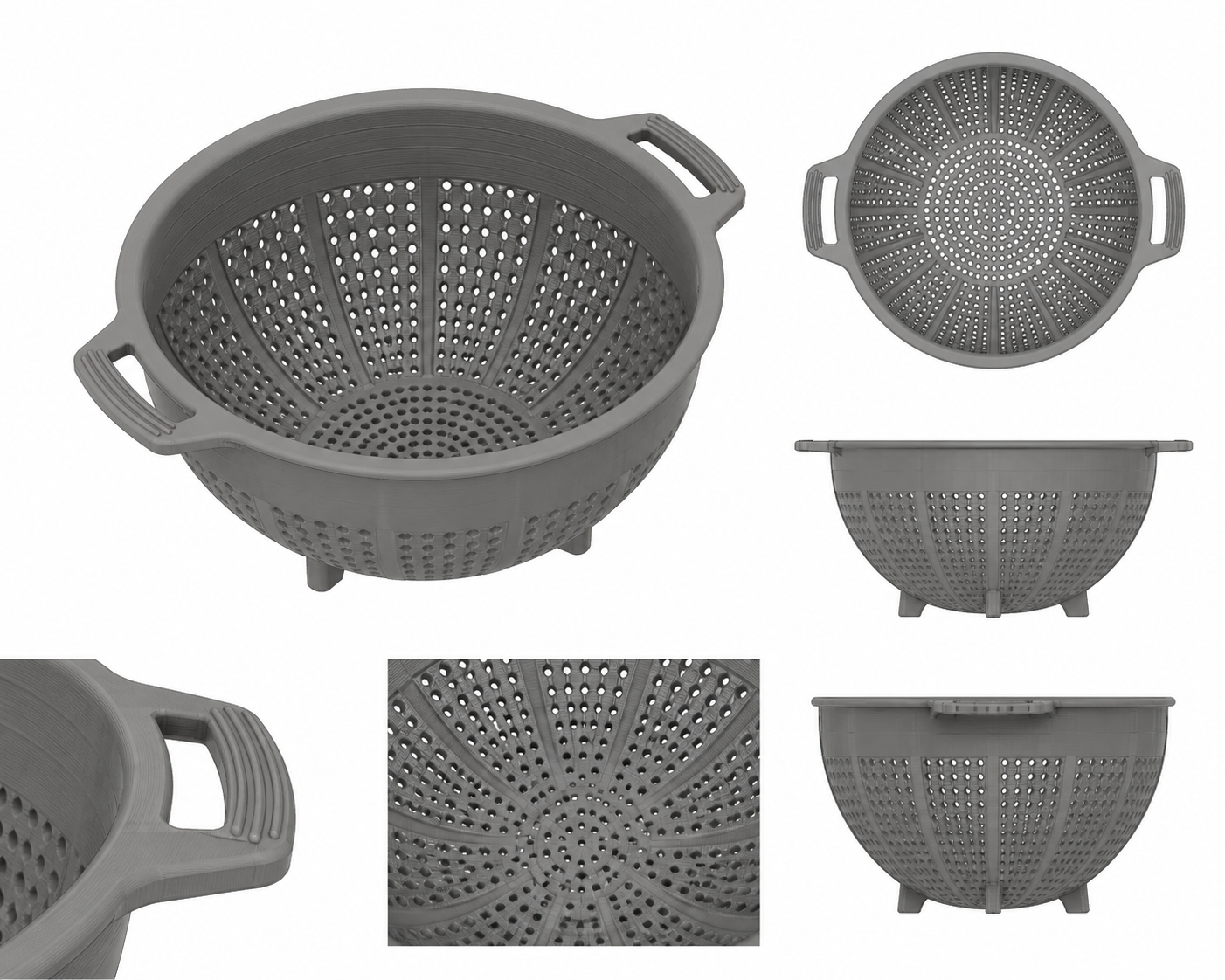 3D PRINTABLE COLANDE 3D-Druck kreative Design-Inspiration